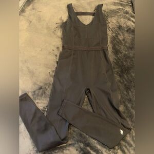 Fabletics black onesie Small